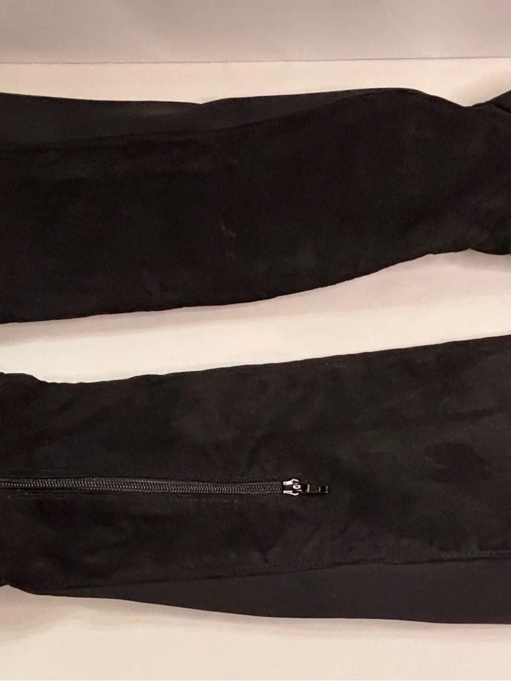 Chinese Laundry Black Over-the-Knee Wedge Boots